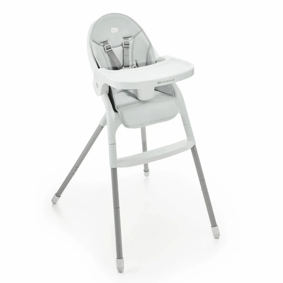 Стільчик для годування Dinnly Kinderkraft KHDINN00LGR0000 Grey