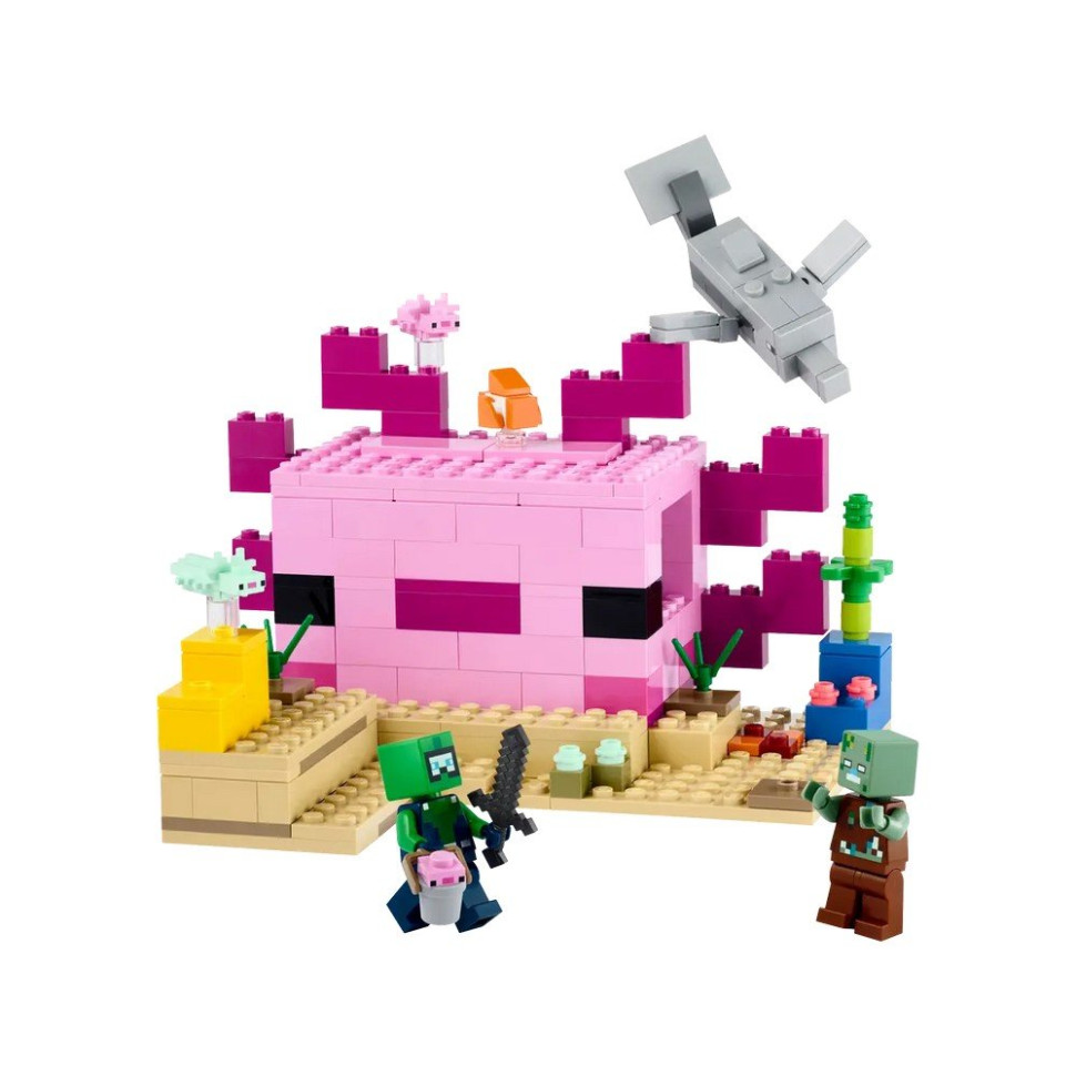 Конструктор Будинок-Аксолотль LEGO 21247, 242 деталі