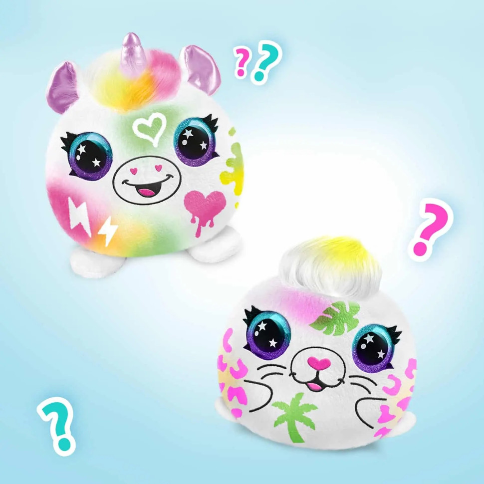 Игровой набор-сюрприз DIY AIRBRUSH PLUSH Неон мини CanalToys AIR020
