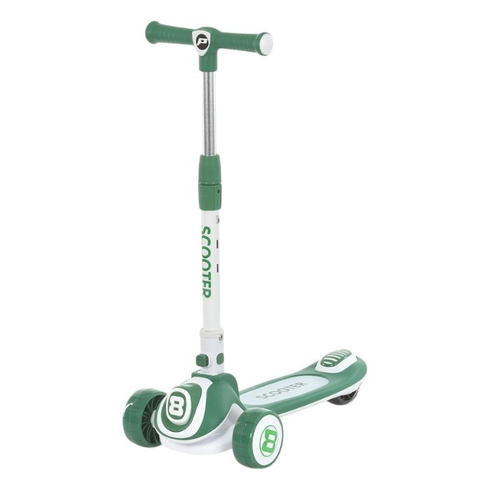 Самокат дитячий триколісний Bambi JR3-136-GR, колеса зі світлом