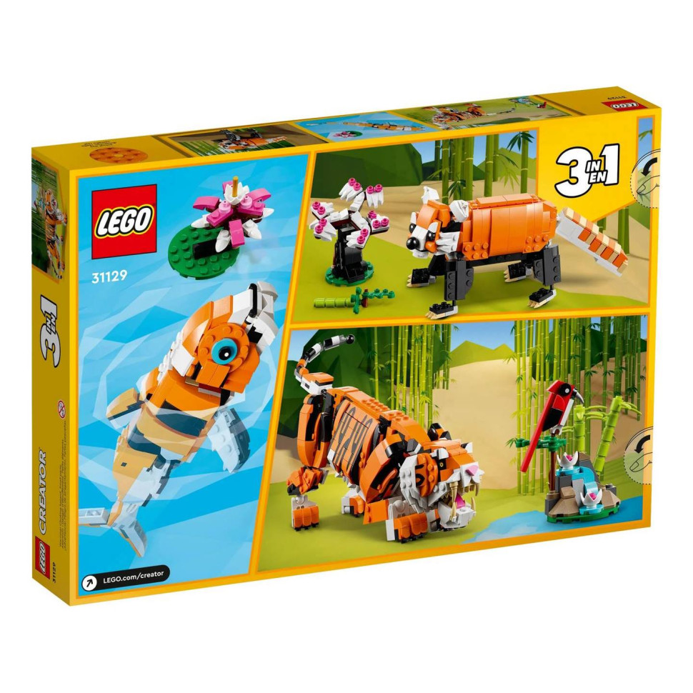 Конструктор LEGO Creator Величественный тигр 31129