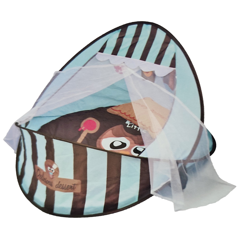 Коврик-манеж для младенца Tiibaby 66526A 2в1, дуга, подвески, играет музыка