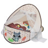 Коврик-манеж для младенца Tiibaby 66526A 2в1, дуга, подвески, играет музыка