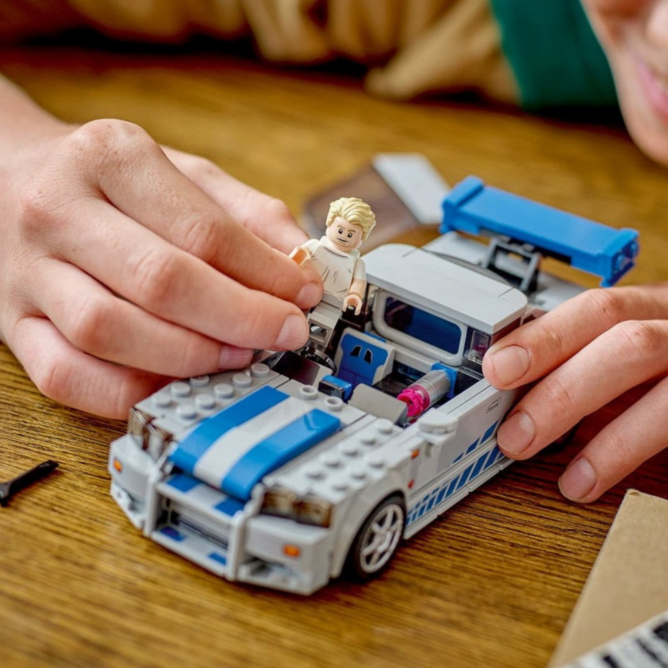 Конструктор LEGO Speed Champions «Двойной форсаж» Nissan Skyline GT-R (R34) 76917