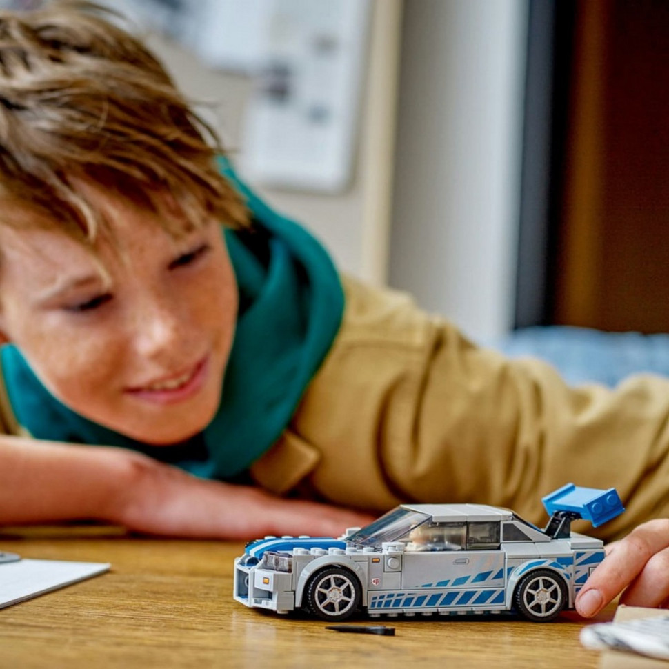 Конструктор LEGO Speed Champions «Двойной форсаж» Nissan Skyline GT-R (R34) 76917