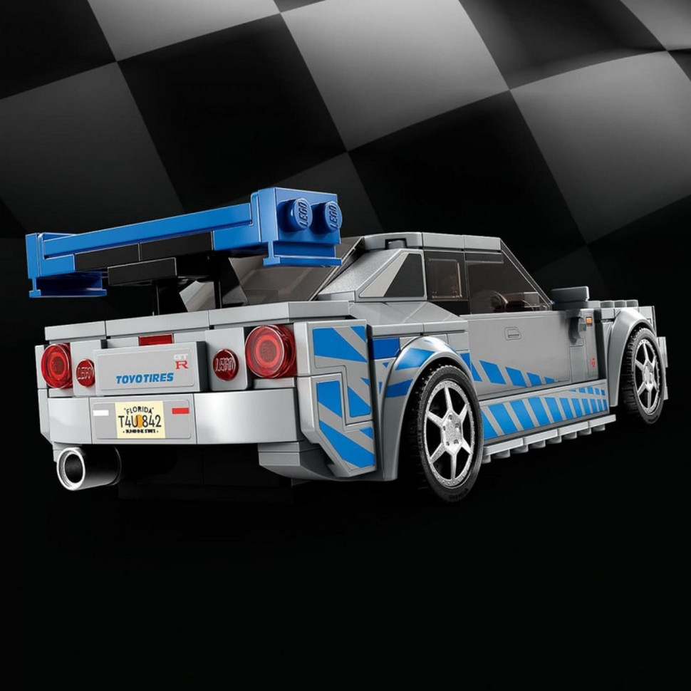 Конструктор LEGO Speed Champions «Двойной форсаж» Nissan Skyline GT-R (R34) 76917
