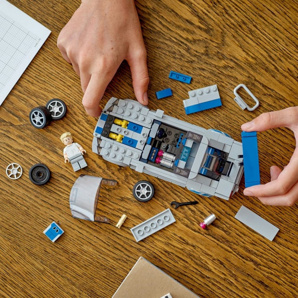 Конструктор LEGO Speed Champions «Двойной форсаж» Nissan Skyline GT-R (R34) 76917