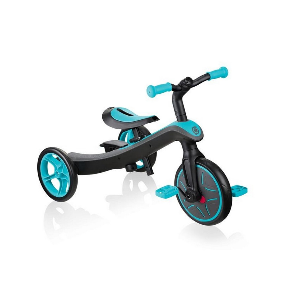 Велосипед детский трехколесный 4в1 EXPLORER TRIKE GLOBBER 632-105-3 бирюзовый