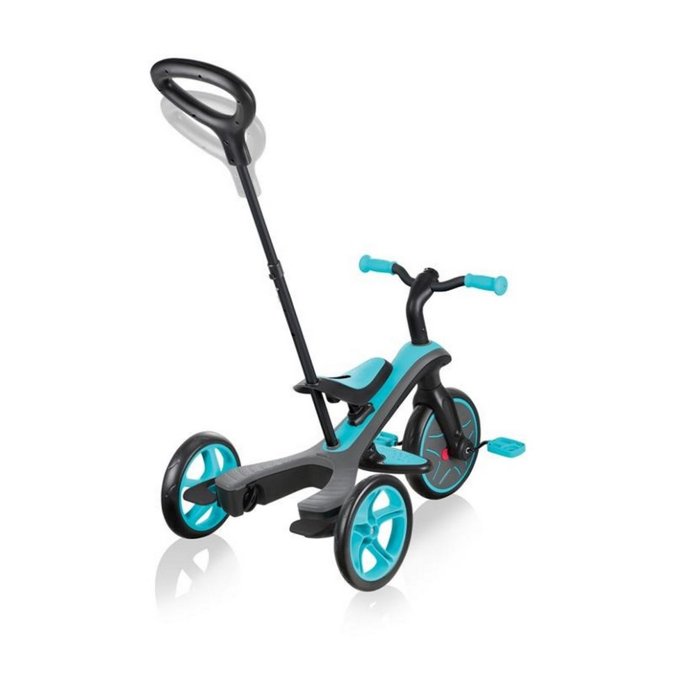 Велосипед детский трехколесный 4в1 EXPLORER TRIKE GLOBBER 632-105-3 бирюзовый
