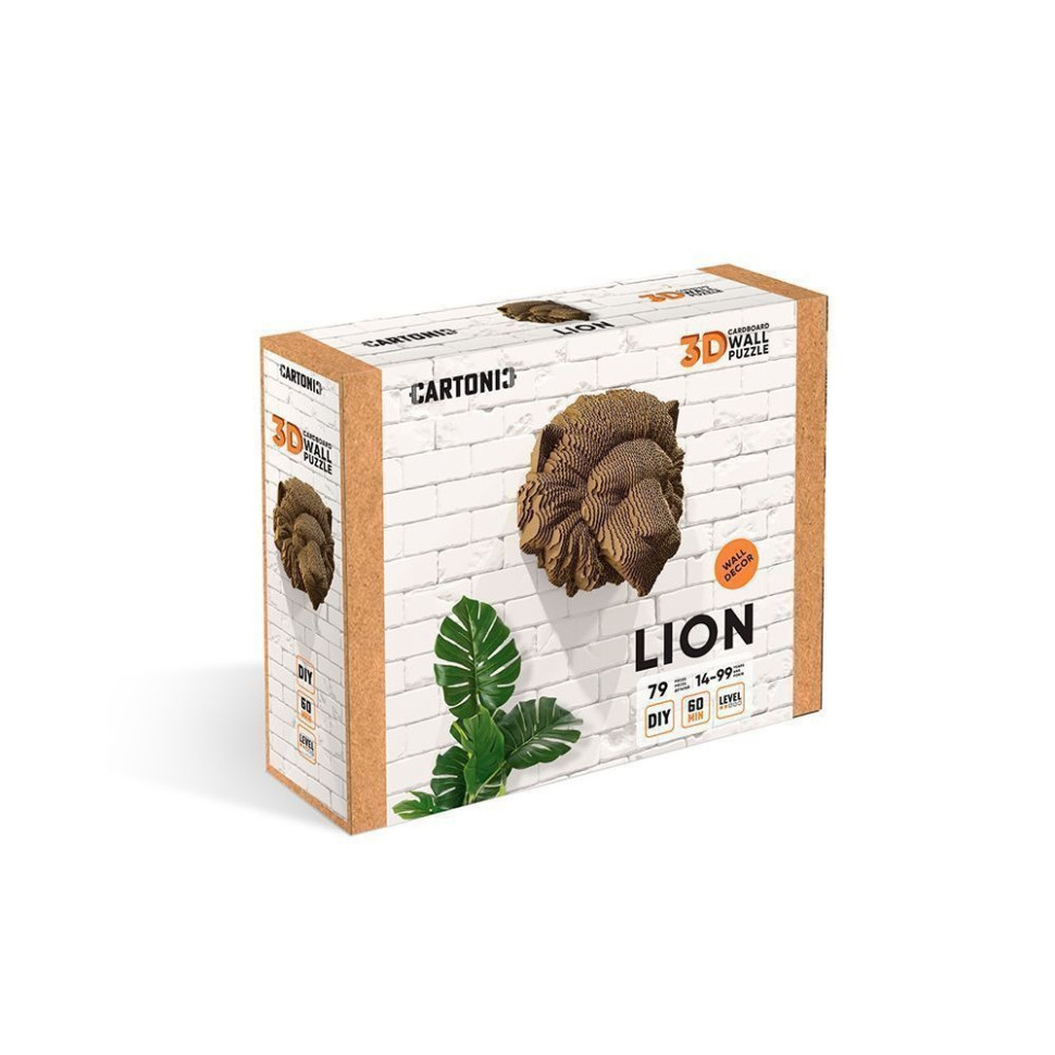 Картонний настінний конструктор 3D Puzzle 