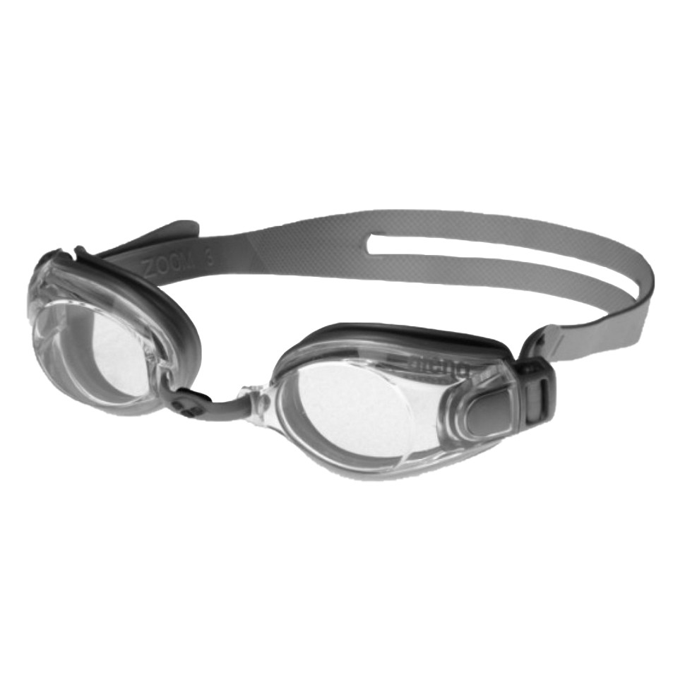 Окуляри для плавання ZOOM X-FIT Arena 92404-011 срібний, прозорий Уні, OSFM