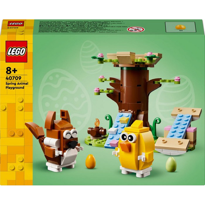 Конструктор Iconic Весенняя площадка для животных LEGO 40709, 172 детали