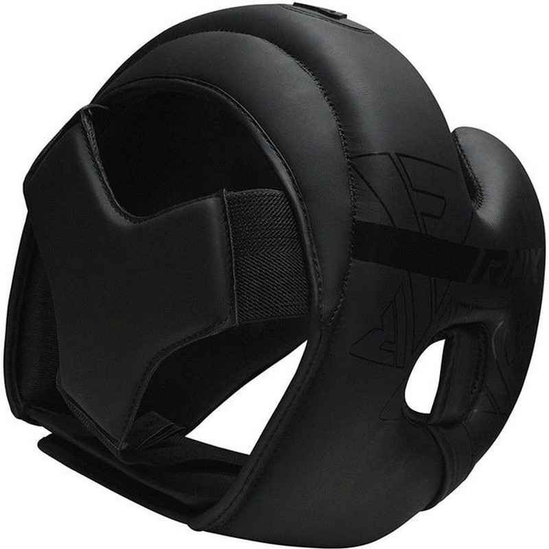Боксерский шлем F6 KARA Matte RDX Inc Limited HGR-F6MB-S Black, S (капа в комплекте)