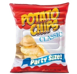 Пляжный надувной матрас - плот Intex 58776 «Чипсы» Пляжный надувной матрас - плот Intex 58776 «Чипсы»