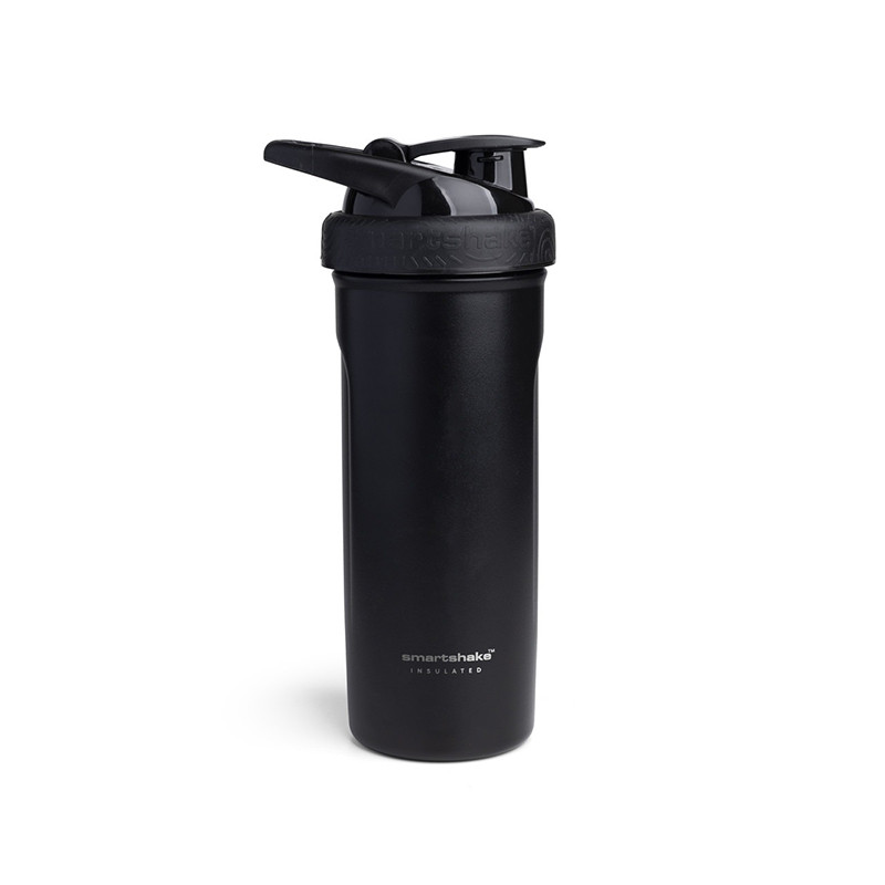 Шейкер спортивный SmartShake 11152001, металлический Insulated Steel, Black, 750 мл 