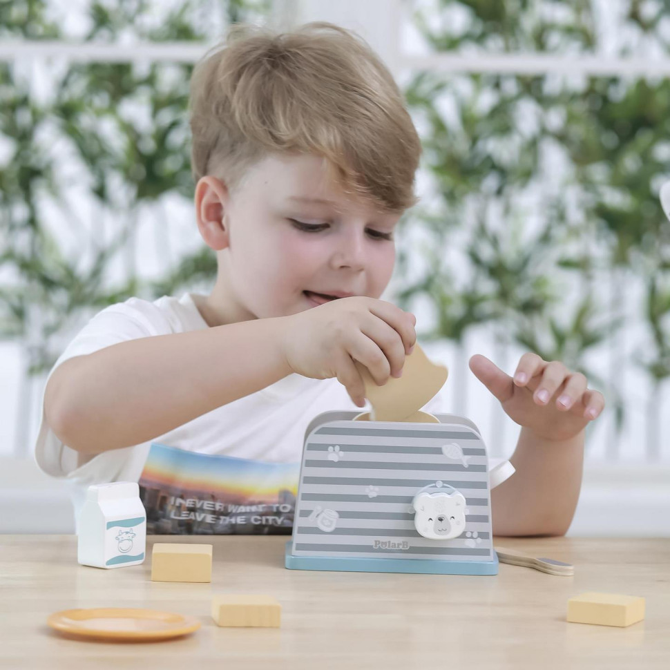 Іграшковий тостер Viga Toys PolarB 44017 дерев'яний