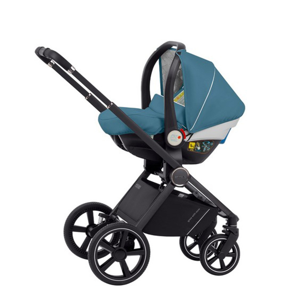 Коляска универсальная 3 в 1 Ultimo CARRELLO CRL-6517 Aqua Blue 