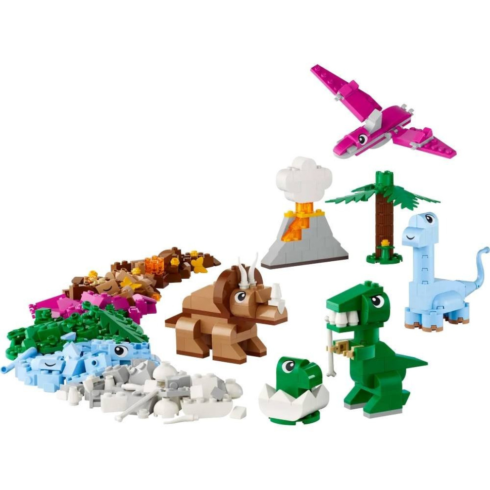 Конструктор детский Творческие динозавры LEGO 11041, 450 деталей