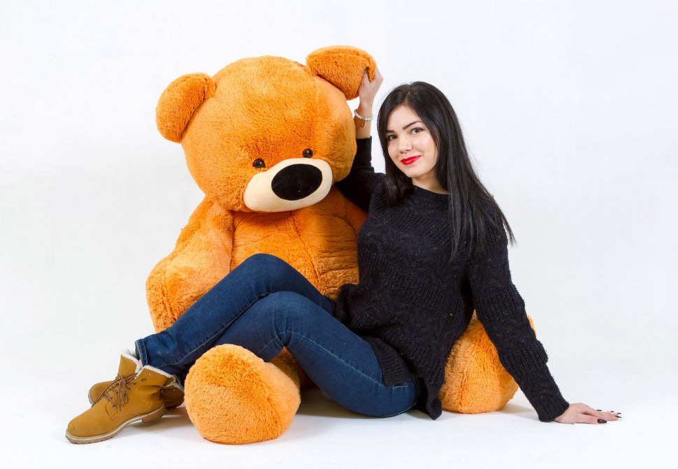 Мягкая игрушка Alina Toys мишка 200 см медовый 5784730ALN