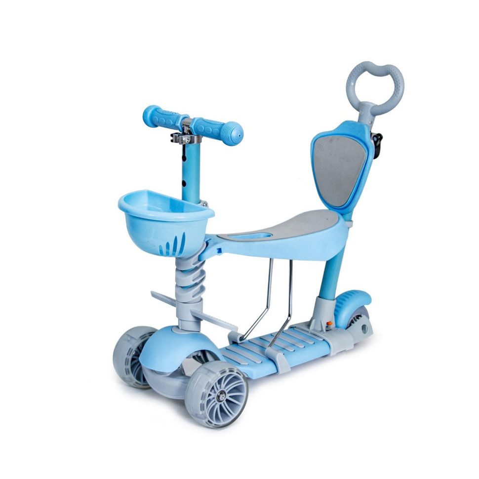 Самокат детский 3-х колесный 5 в 1 Scooter Smart Bambi 1451904439 до 25 кг