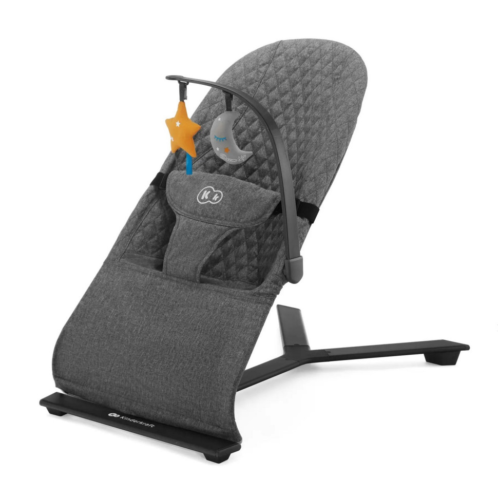 Шезлонг-гойдалка Kinderkraft KBMIMI00GRY0000 Mimi Grey