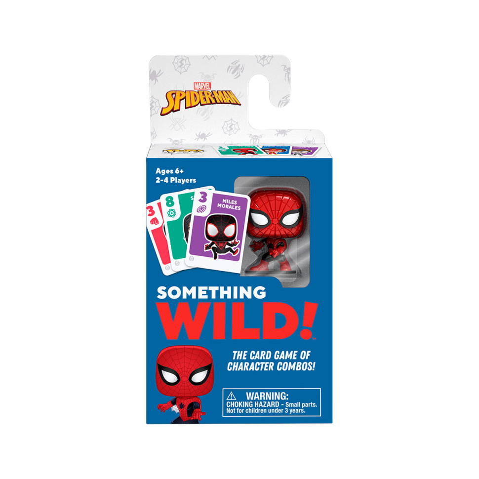 Настольная игра с карточками FUNKO Something Wild!- ЧЕЛОВЕК-ПАУК 63763