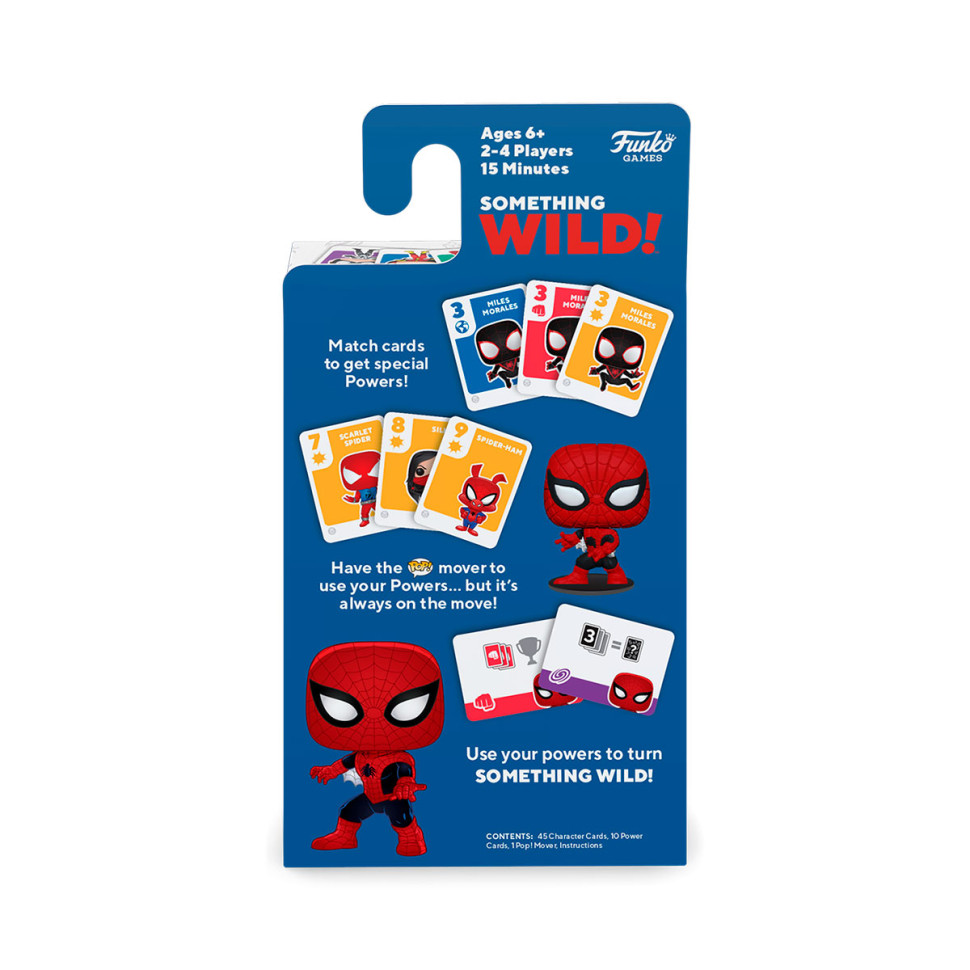 Настольная игра с карточками FUNKO Something Wild!- ЧЕЛОВЕК-ПАУК 63763