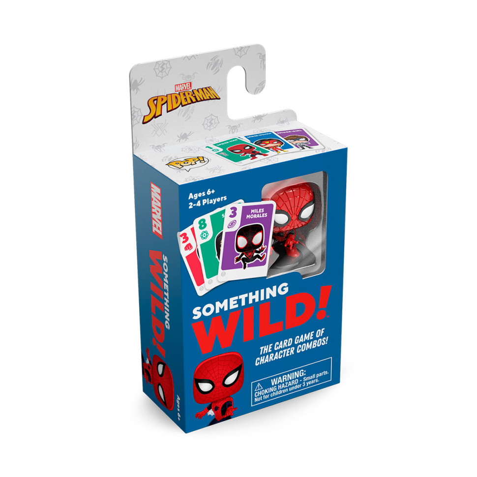 Настольная игра с карточками FUNKO Something Wild!- ЧЕЛОВЕК-ПАУК 63763