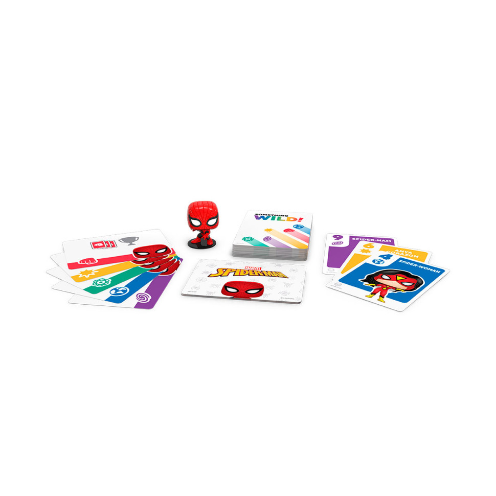 Настольная игра с карточками FUNKO Something Wild!- ЧЕЛОВЕК-ПАУК 63763