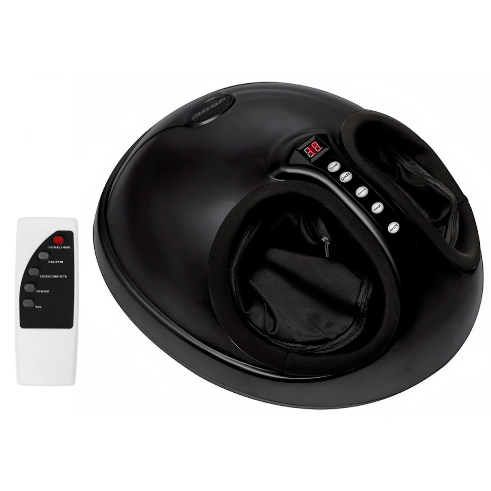 Лімфодренажний масажер для ніг EasyFit EF-2300 черний