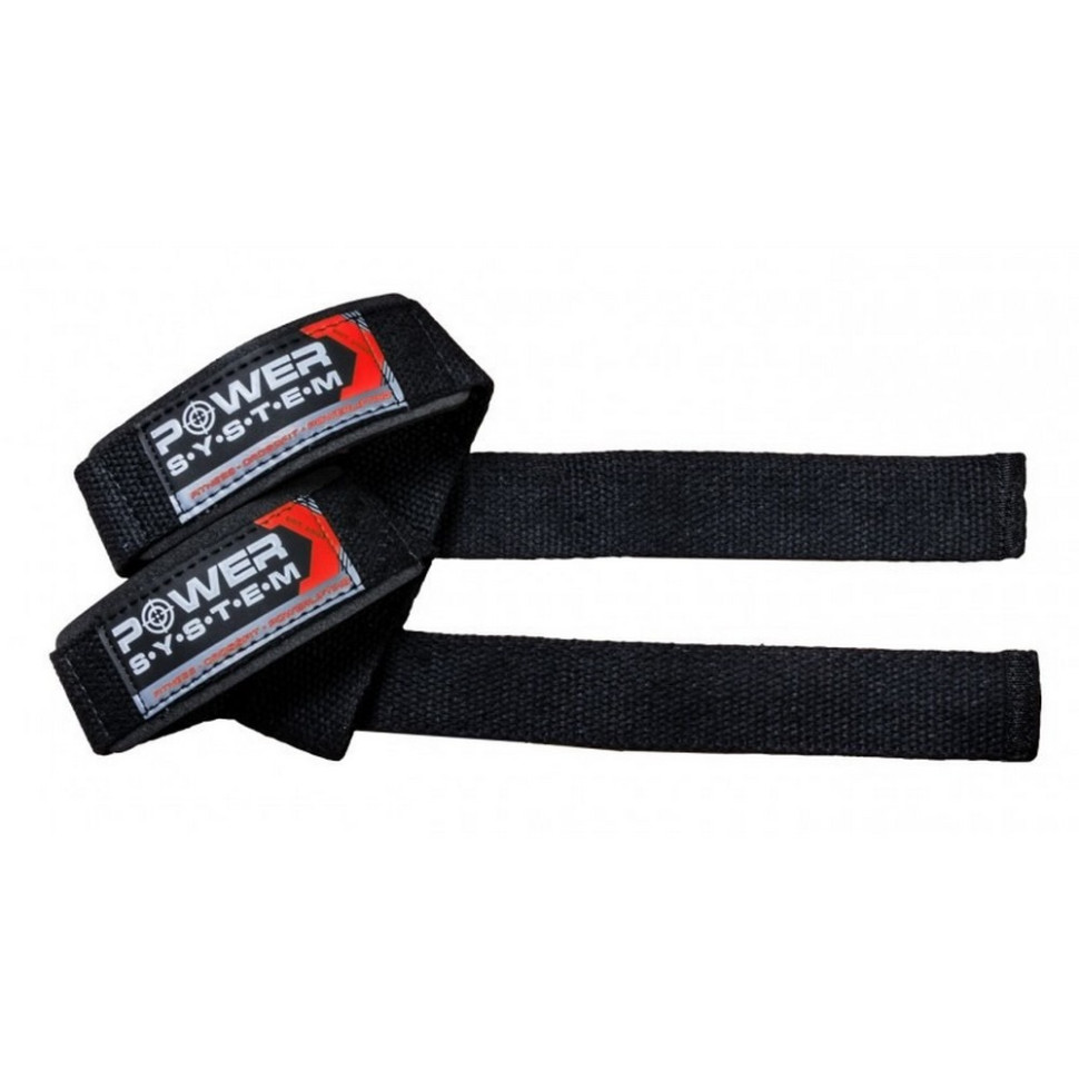 Лямки для тяги Power Straps Power System PS-3400_Bl/Red