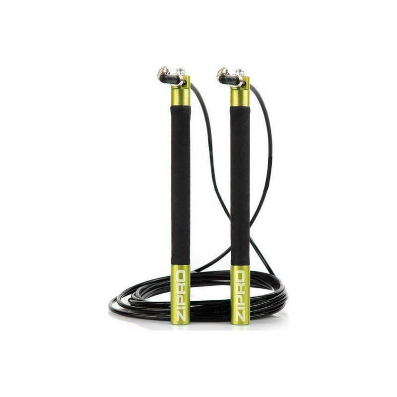 Скакалка спортивна Zipro 5907783039263 чорно-жовта 300 см