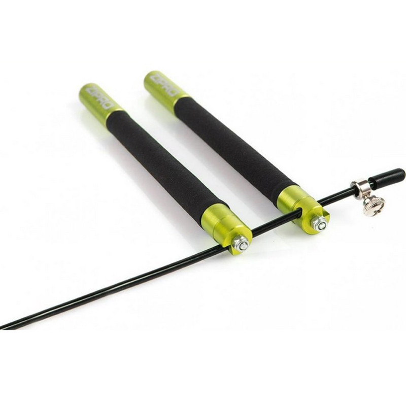 Скакалка спортивна Zipro 5907783039263 чорно-жовта 300 см