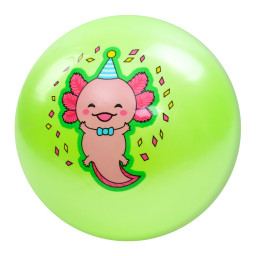 Мяч детский "Аксолотль" Bambi MS 3736(Green) 9 дюймов, 60 грамм