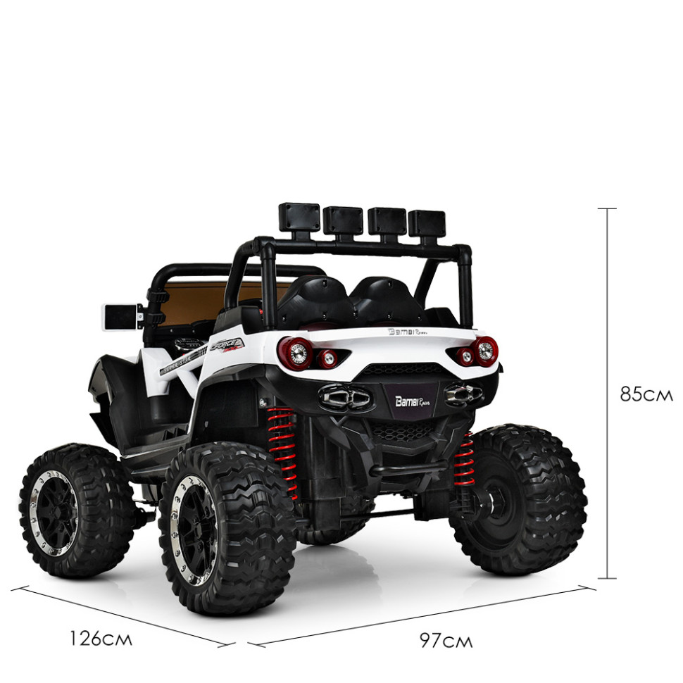 Дитячий електромобіль Джип Bambi Racer M 3804EBLR-1 до 50 кг