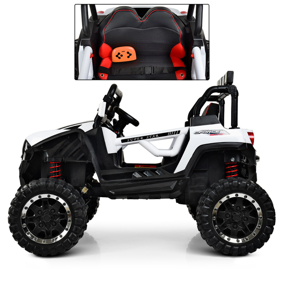 Дитячий електромобіль Джип Bambi Racer M 3804EBLR-1 до 50 кг