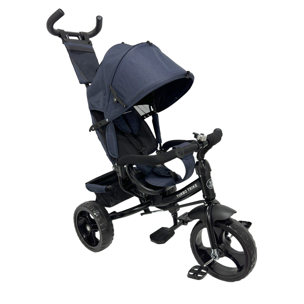 Детский трехколесный велосипед Turbotrike MT 1005-9 темно-синий