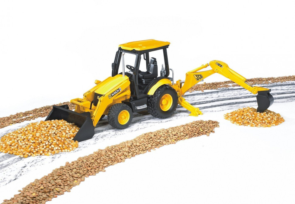 Іграшка екскаватор дитяча JCB MIDI CX, М1: 16 02427