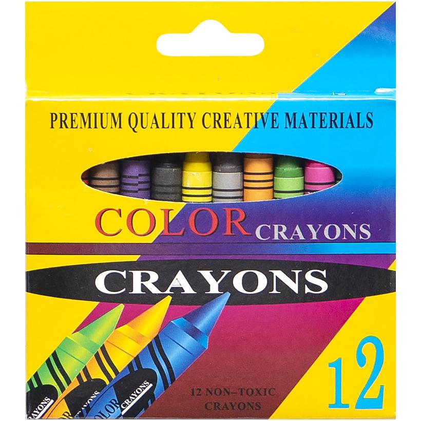 Олівці воскові COLOR-IT 2688A 12 кольорів