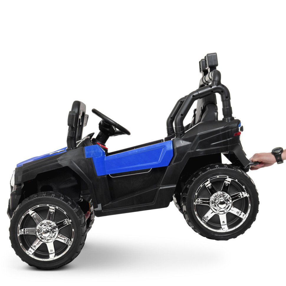 Електромобіль дитячий Джип Bambi M 4198EBLR-4 з музикою та світлом