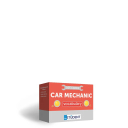 Карточки для изучения английского языка "CAR MECHANIC" English Student 591226003 англ-укр 105 карточек