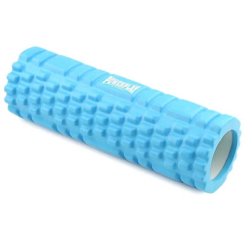 Масажний ролик (ролер) 4342 Massage Roller PowerPlay PP_4342_Blue 30 x 10 см