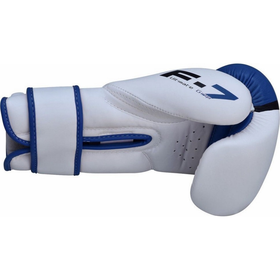 Боксерські рукавиці F7 Ego RDX Inc Limited BGR-F7U-16oz, Blue 16 унцій (капа в комплекті)