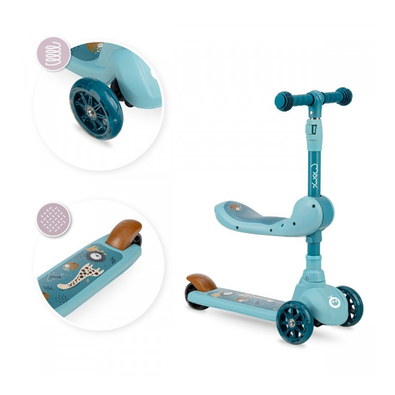 Самокат-беговел детский Kiuru MoMi HUBA00036 blue