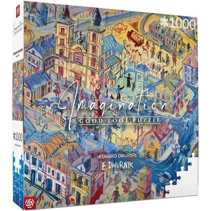 Пазл классический Imagination: Edward Dwurnik Radzymin Puzzles GoodLoot 5908305239635, 1000 элементов