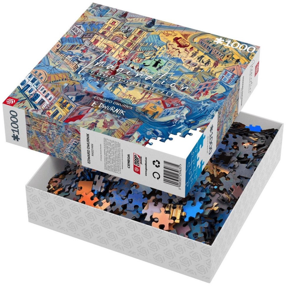 Пазл классический Imagination: Edward Dwurnik Radzymin Puzzles GoodLoot 5908305239635, 1000 элементов