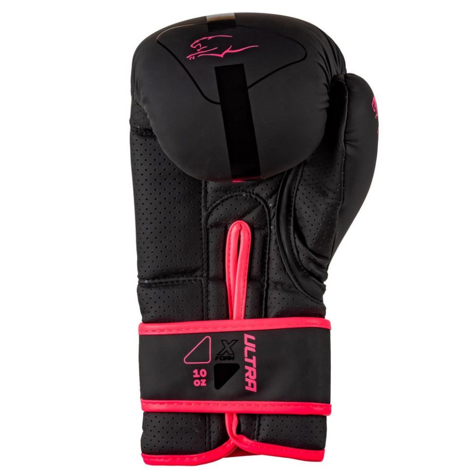 Боксерські рукавиці 3024 Ultra Mat PowerPlay PP_3024_8oz_Bl/Pink, розмір 8 унцій
