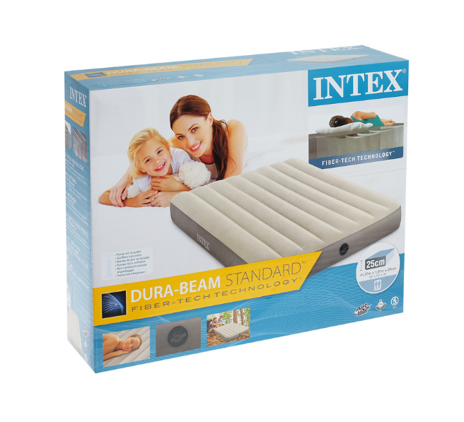 Надувний матрац Intex 64102 137х191х25 см.