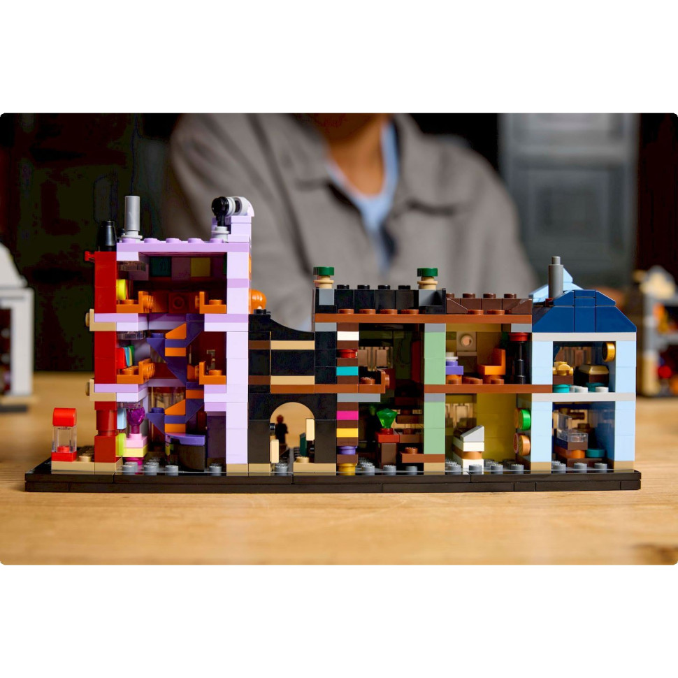 Конструктор LEGO Harry Potter Аллея Диагон. Колдовские магазины 76444, 2750 деталей