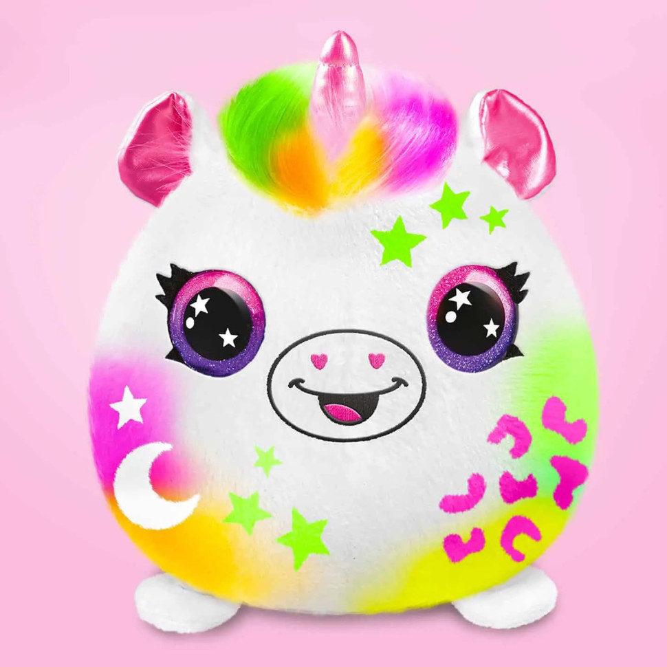 Игровой набор-сюрприз DIY AIRBRUSH PLUSH Сквиш Неон CanalToys AIR022